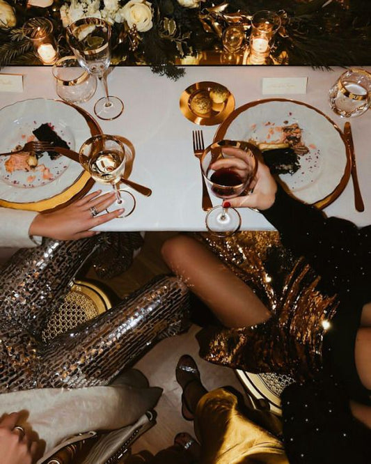 Unveiling the Holiday Glam: A Stylish Affair with Lace, Knits, Suits, and More!