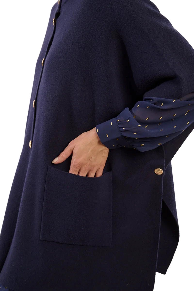 Clever Alice KNITTED CAPE