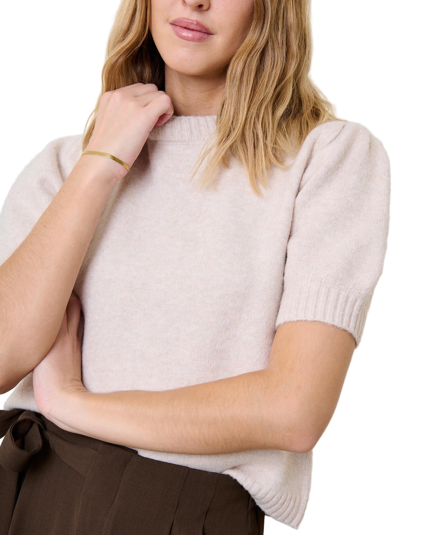 Clever Alice Short Sleeve Sweater