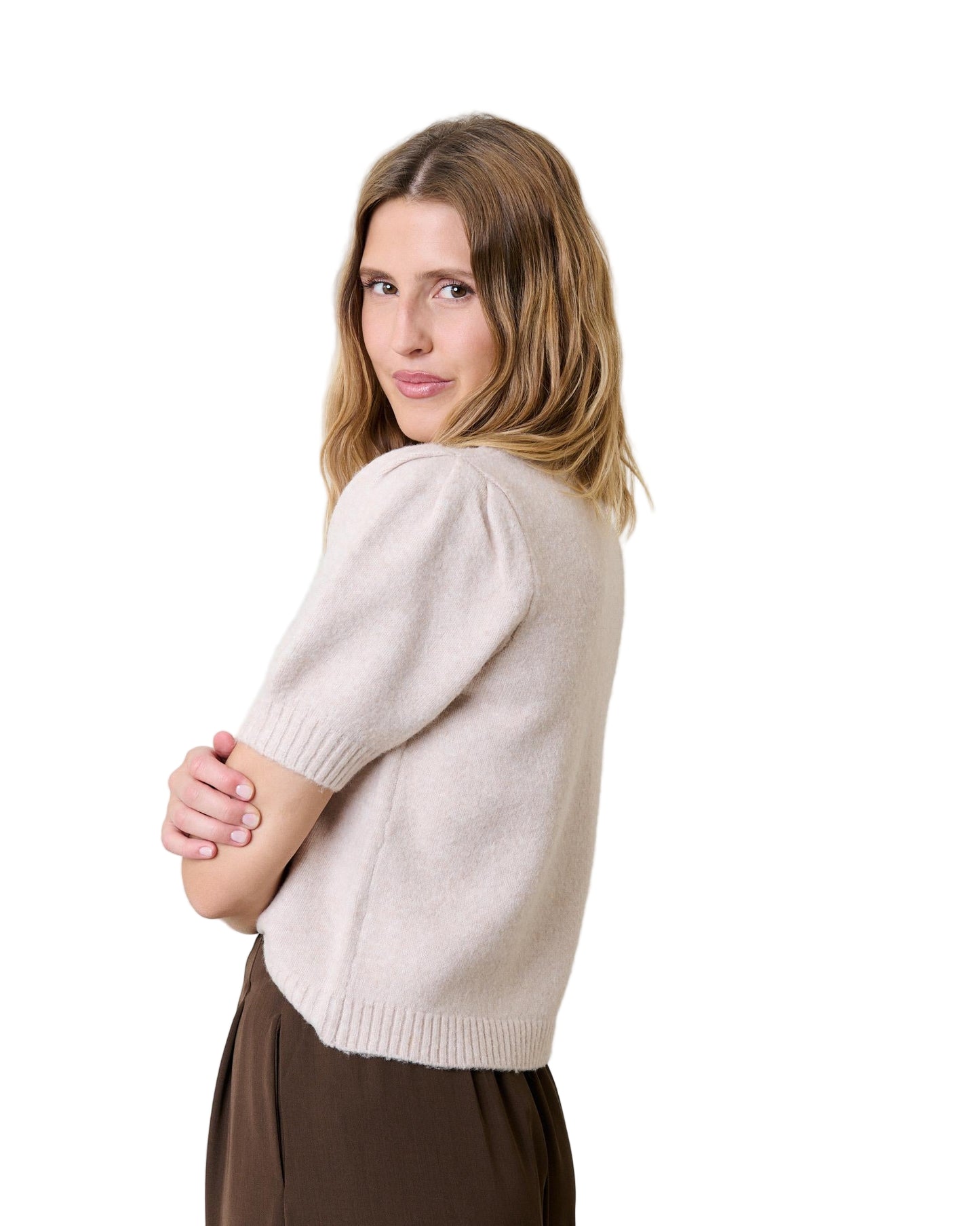 Clever Alice Short Sleeve Sweater