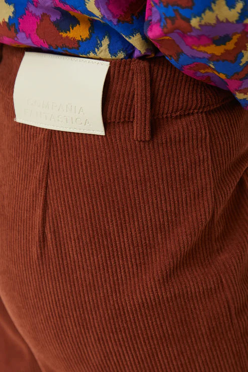 Compania Fantastica Brown Corduroy Pants