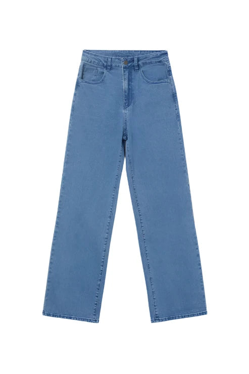 Compania Fantastica Straight Blue Long Jeans