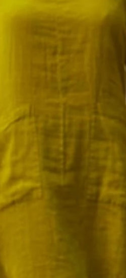 Inizio V-Neck Mini Dress in Chartreuse Only