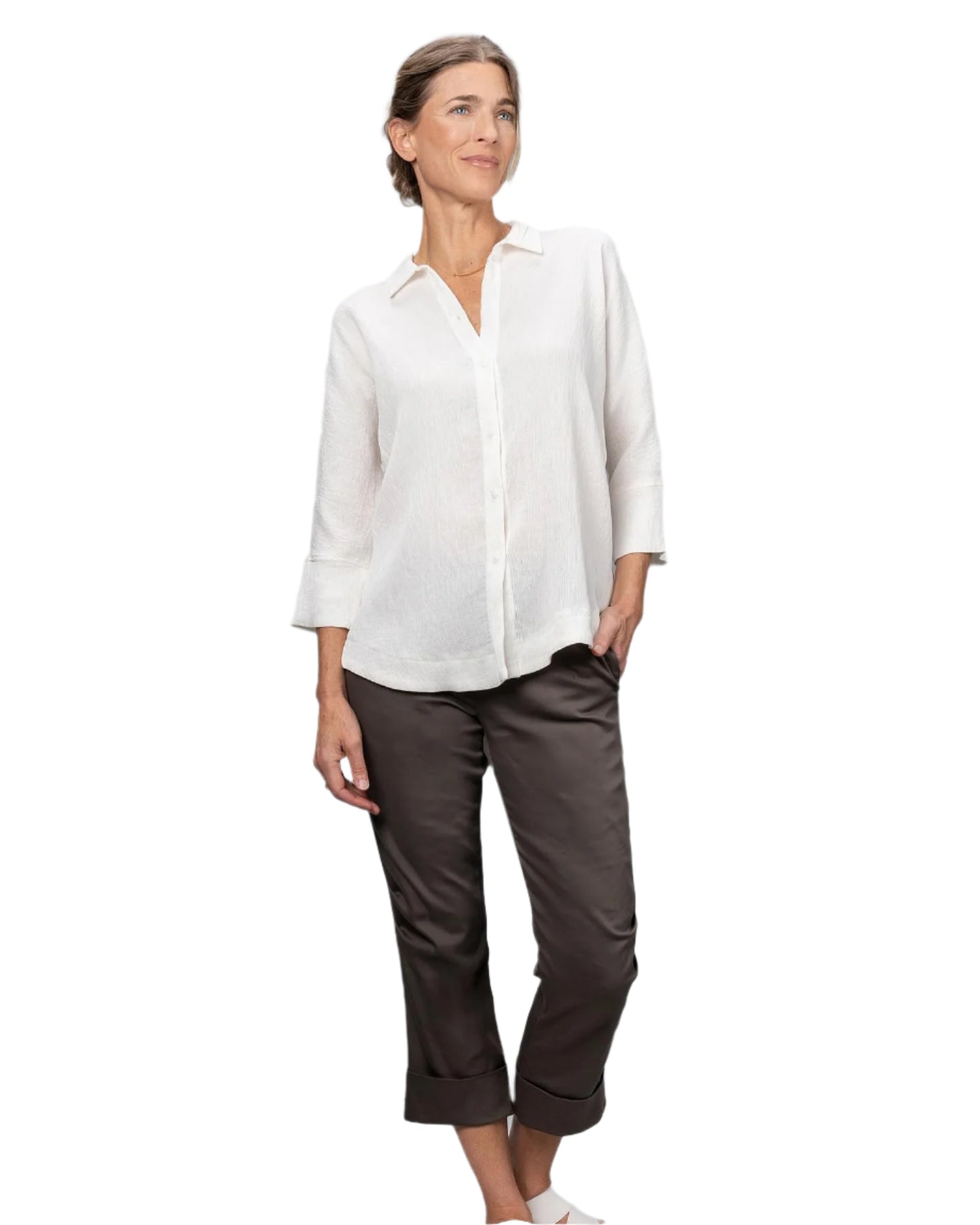 Porto Declan Top in White