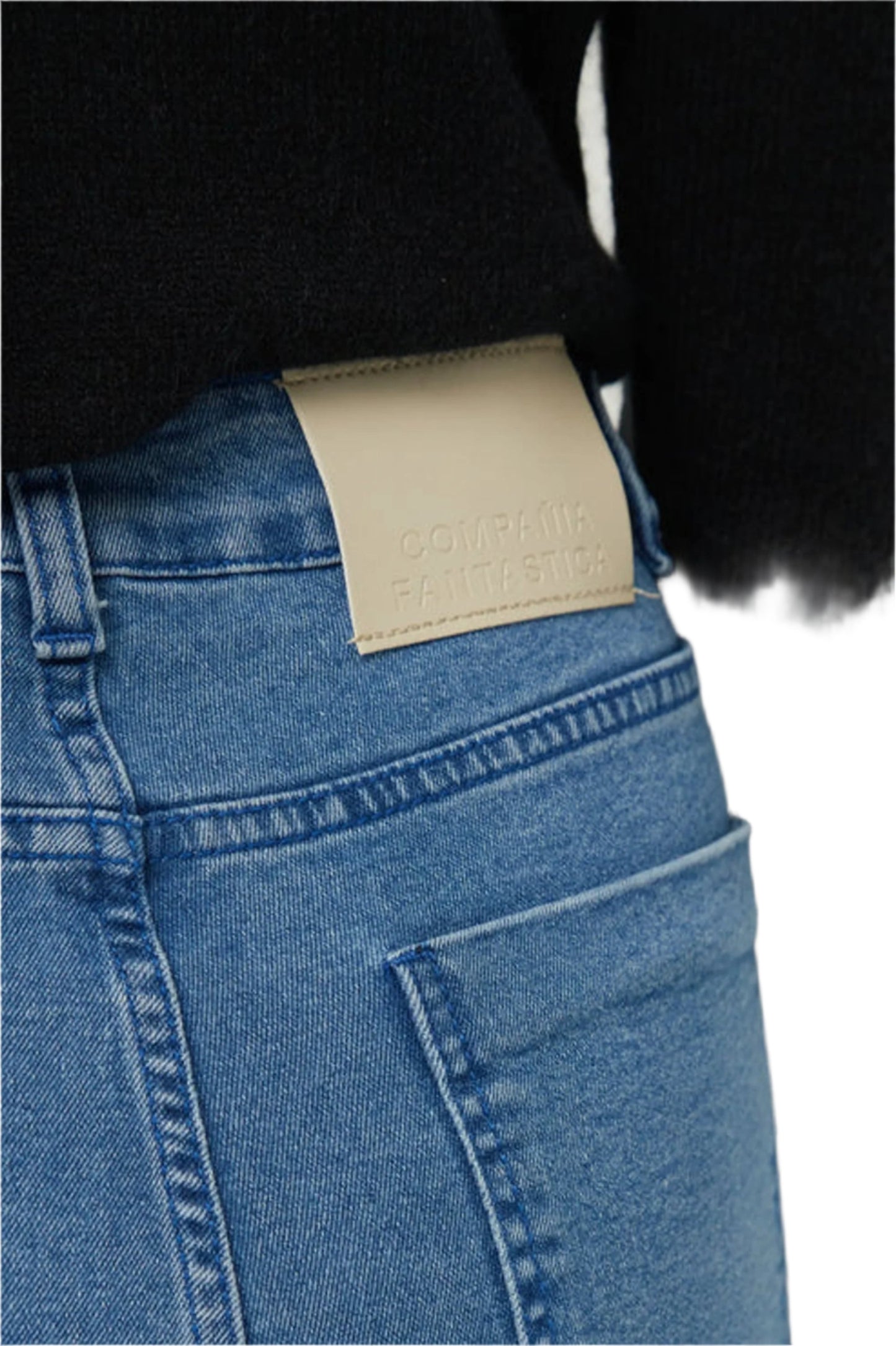 Compania Fantastica Straight Blue Long Jeans
