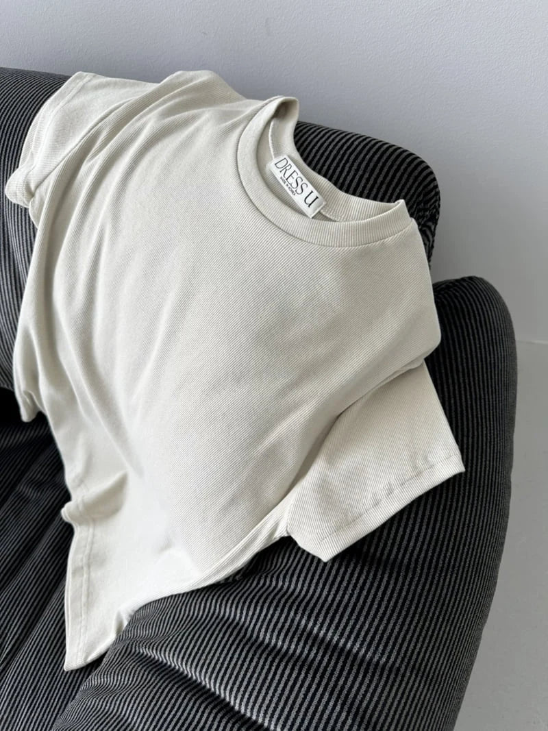 Clever Alice Tencel Ribbed Tee