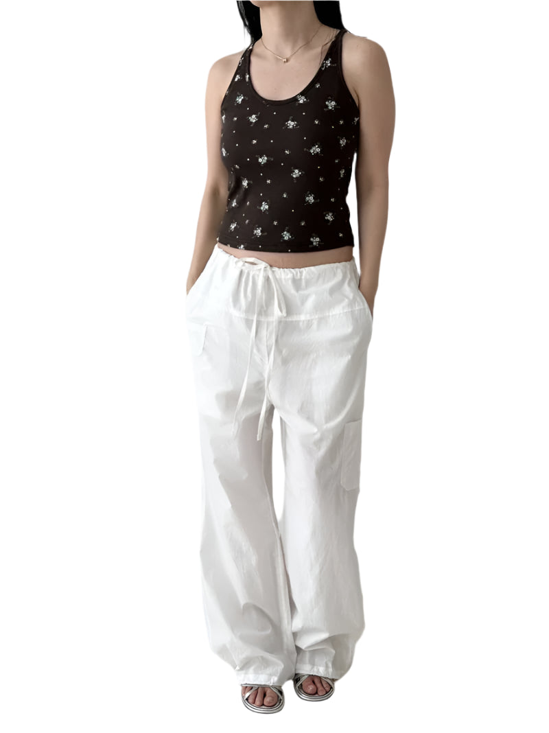 Clever Alice Flower Bra Tank Top