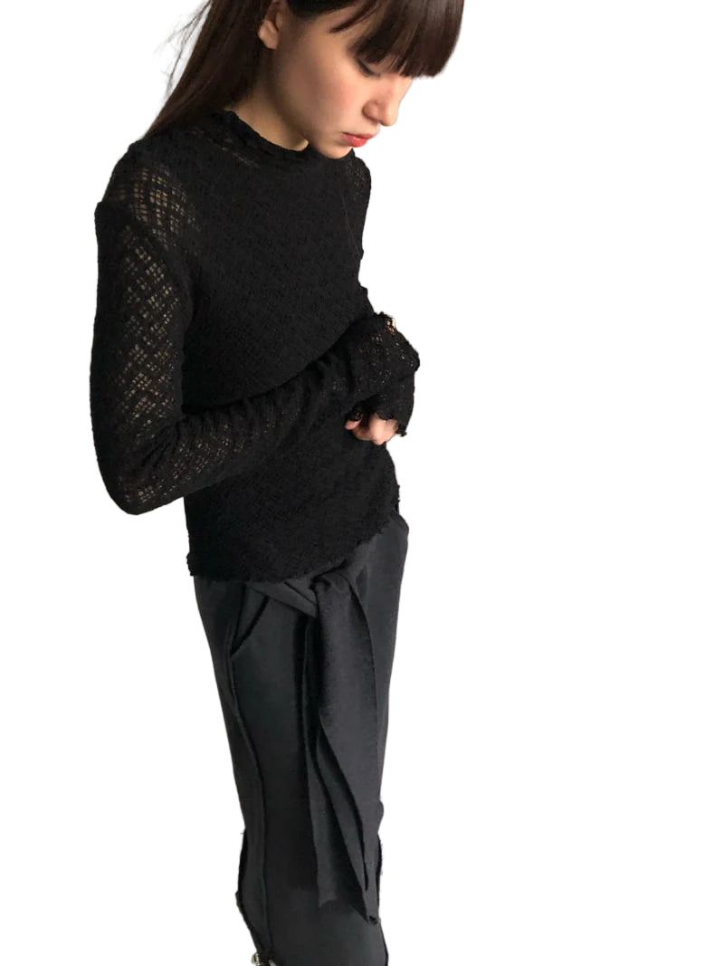 Clever Alice Chess Turtleneck Tee