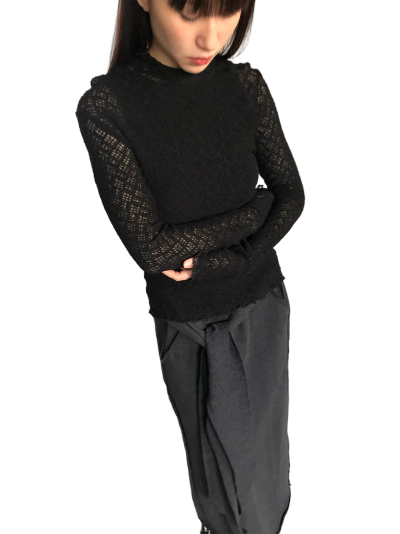 Clever Alice Chess Turtleneck Tee