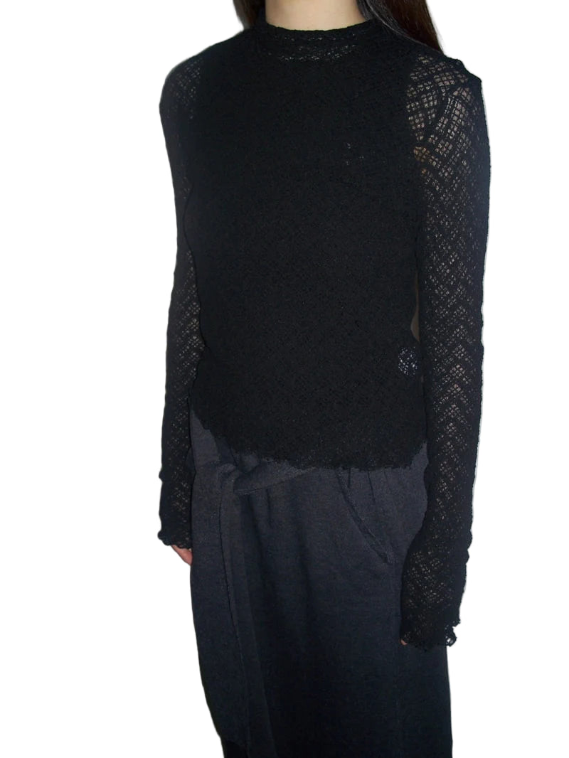 Clever Alice Chess Turtleneck Tee