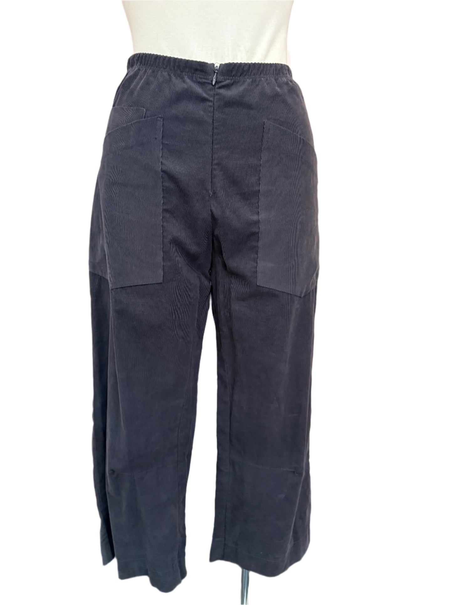 Porto Rimini Pant in Croduroy Shadow - clever alice