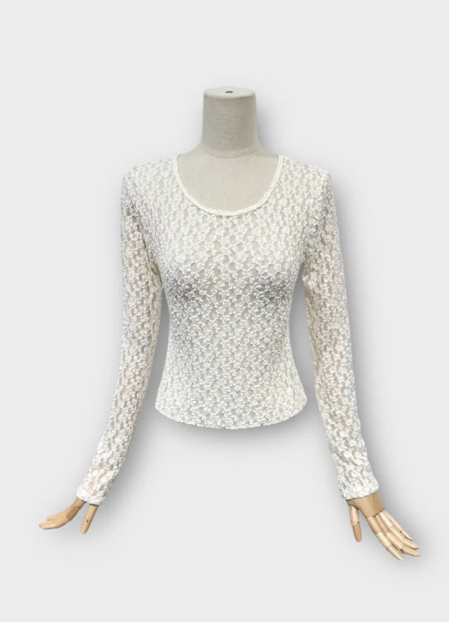 Clever Alice Lace Top