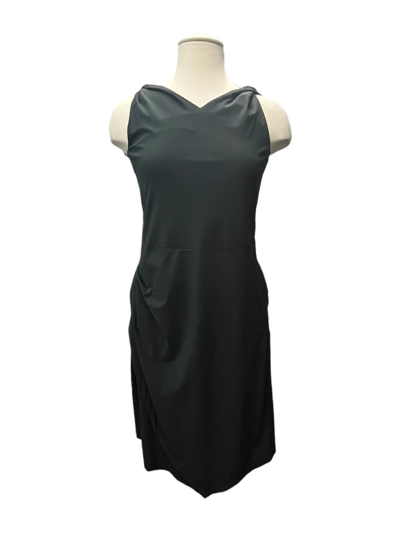 Porto Jet Jesey Dress in Bottle Green