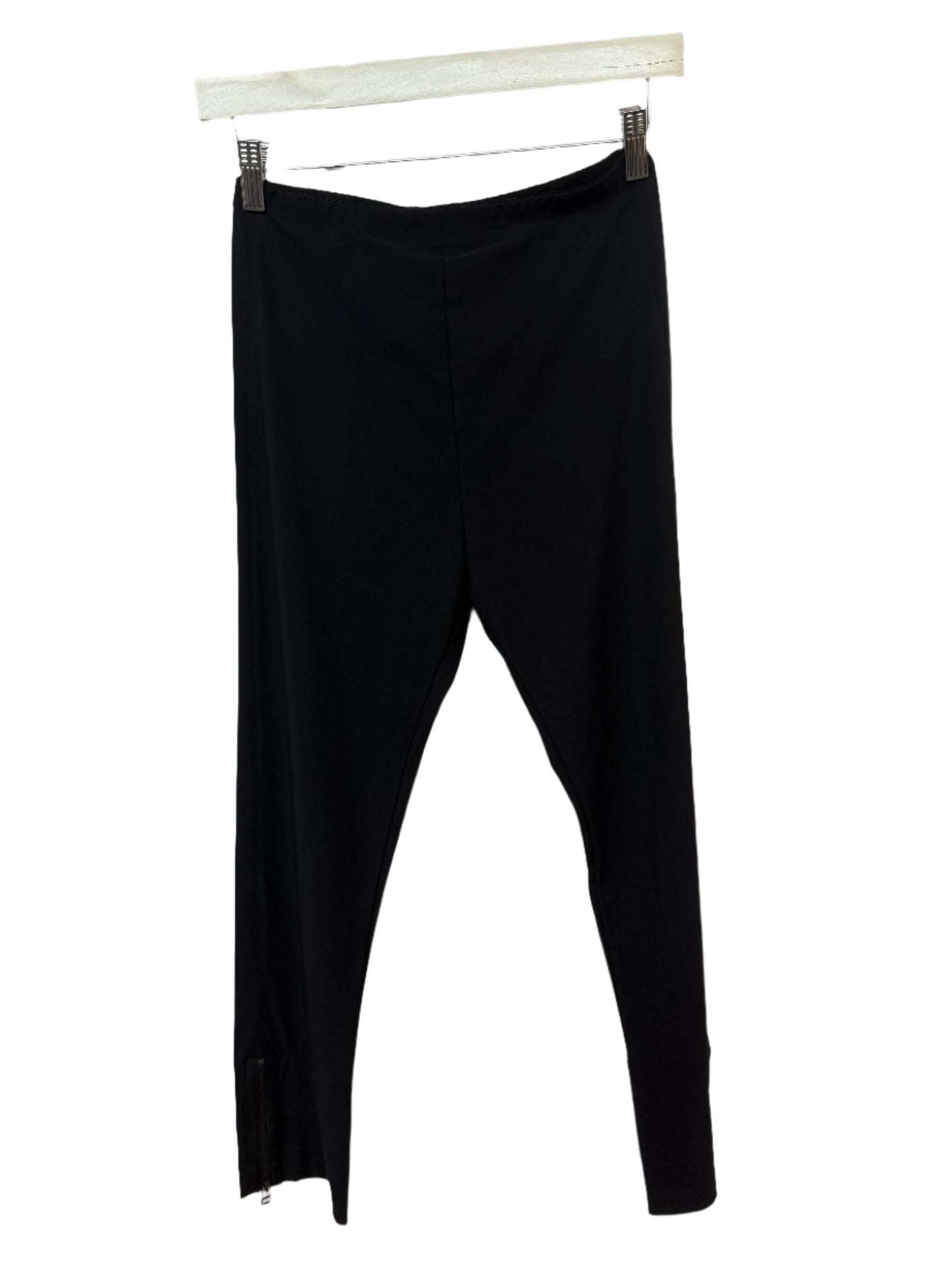 Porto Cropped Jet Jersey Pants with Zipper