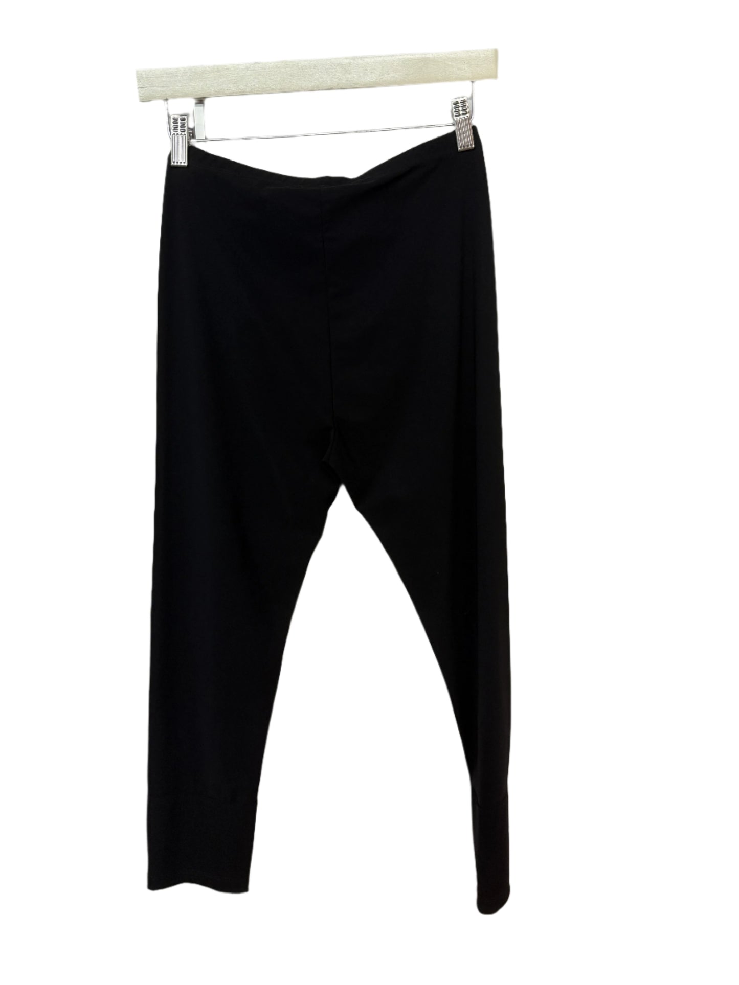 Porto Cropped Jet Jersey Pants with Zipper
