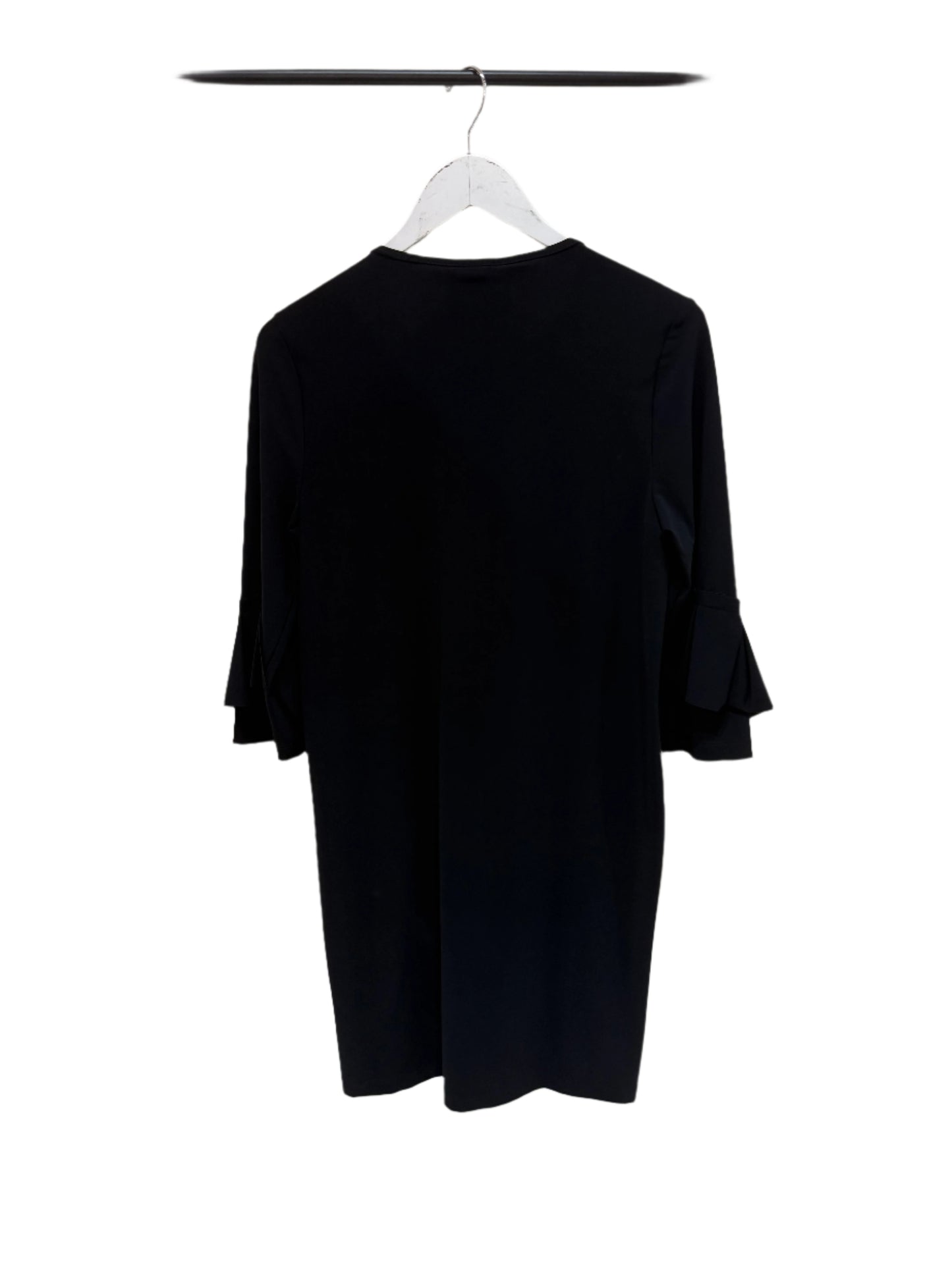 Porto Harmonica Dress in Black
