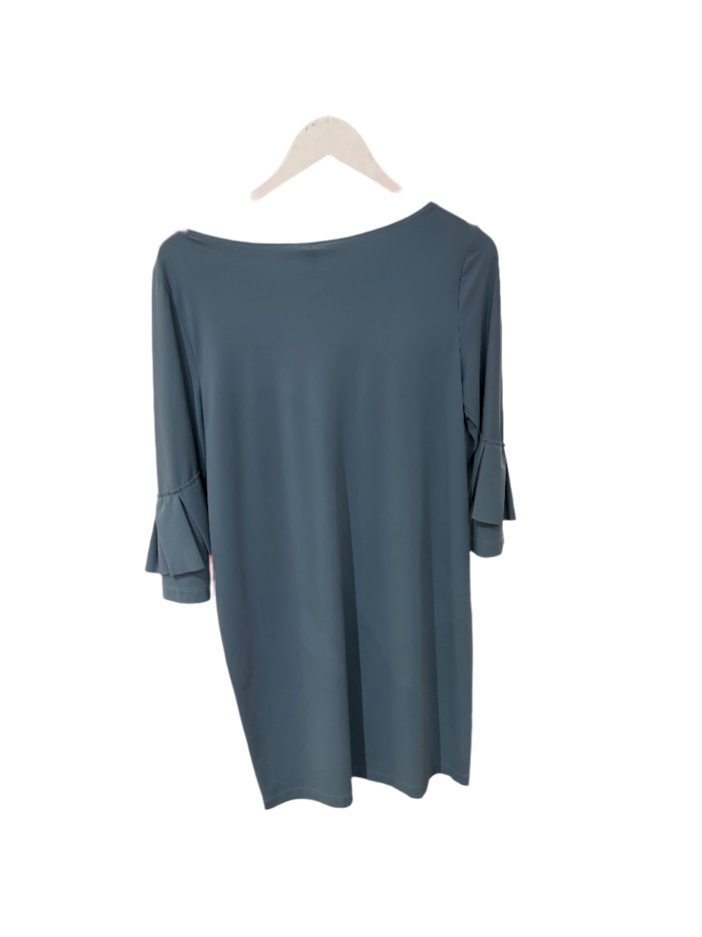 Porto Quarter Sleeve Jet Jersey Dress