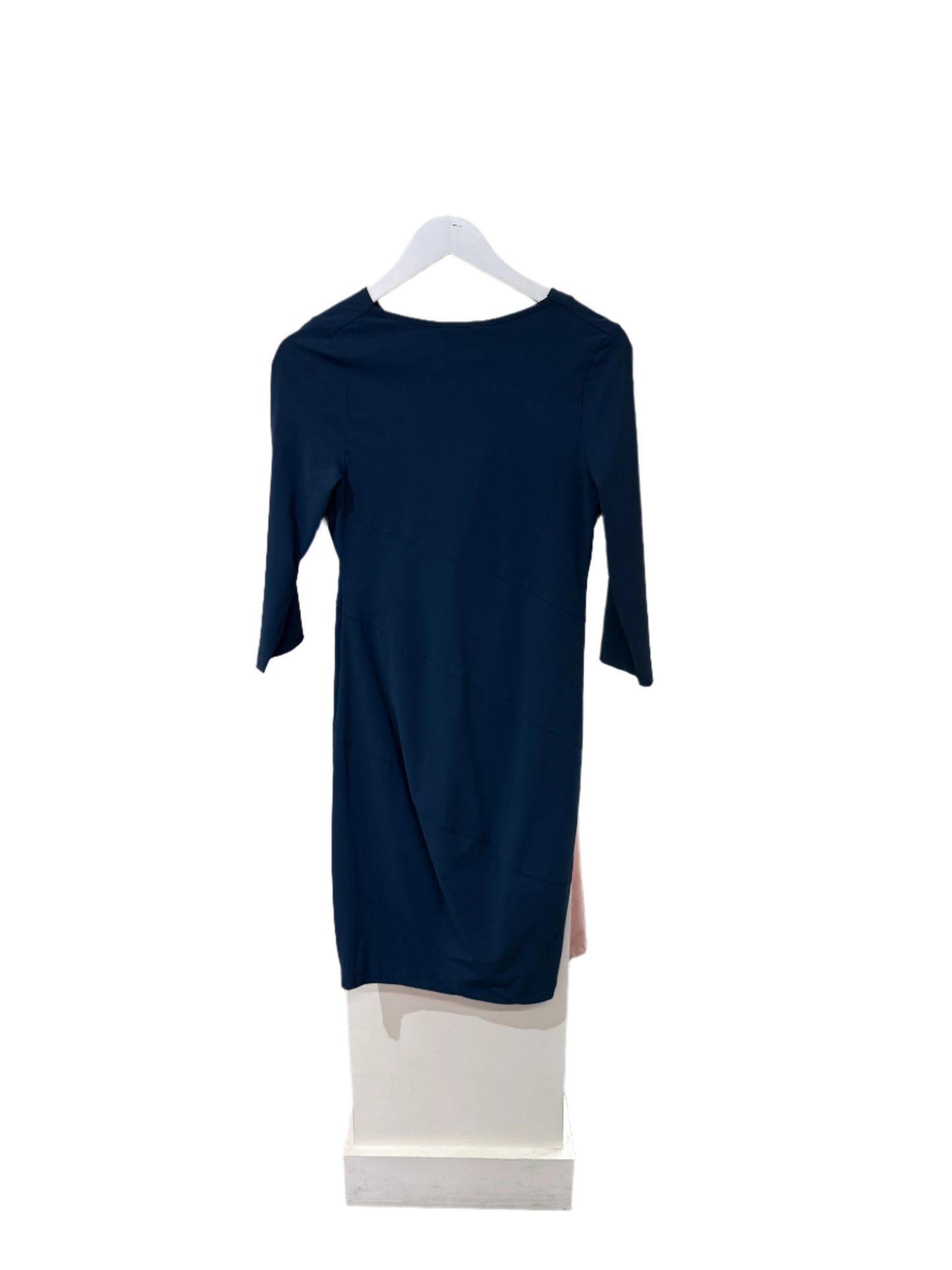 Porto Jet Jersey Dress in Peacock