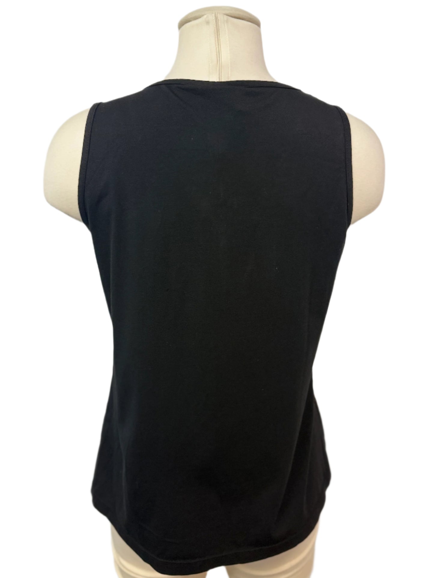 Inizio Black Linen Top