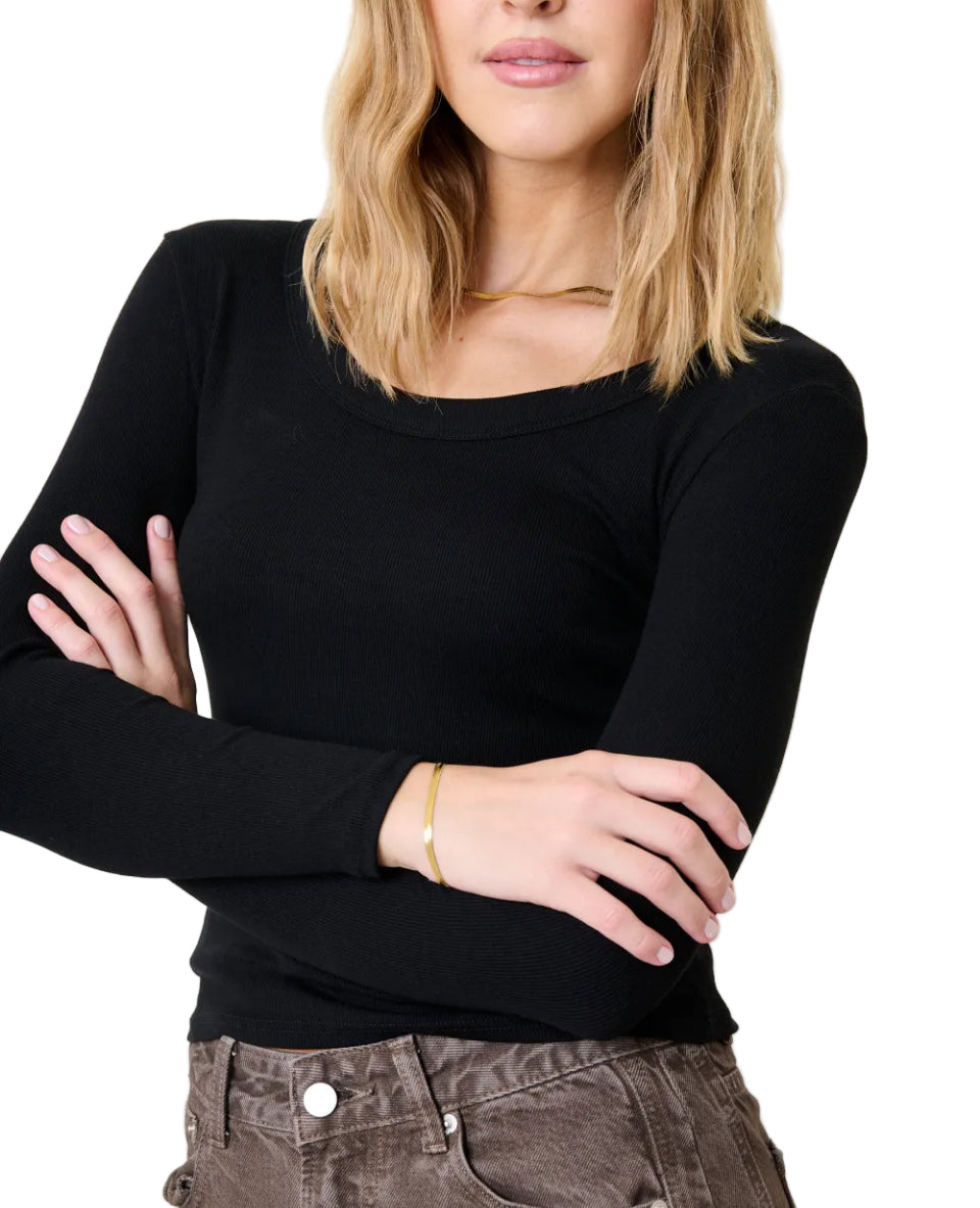 Sweewe Paris Scoop Neck Long Sleeve
