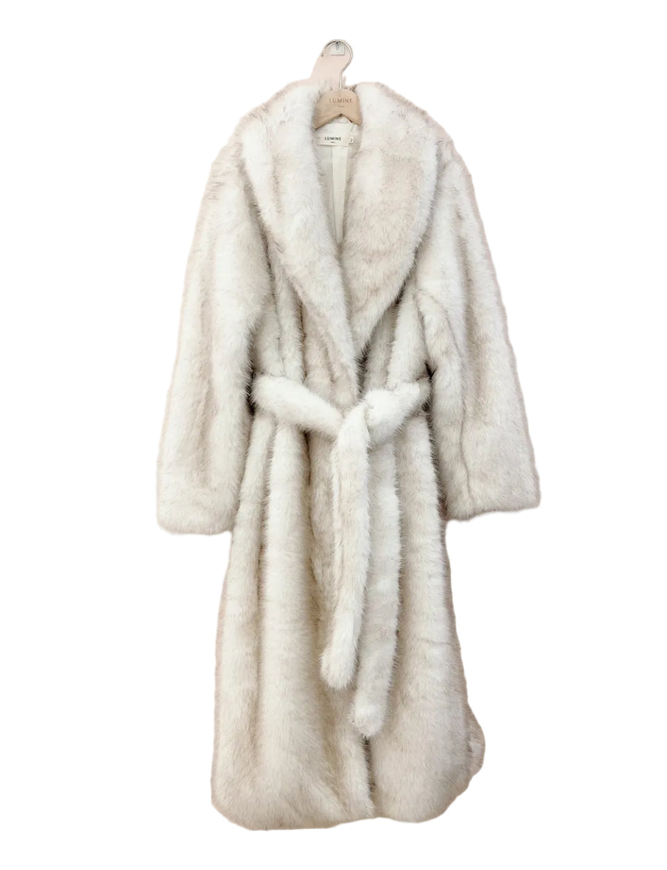 Clever Alice Faux Fur Maxi Coat