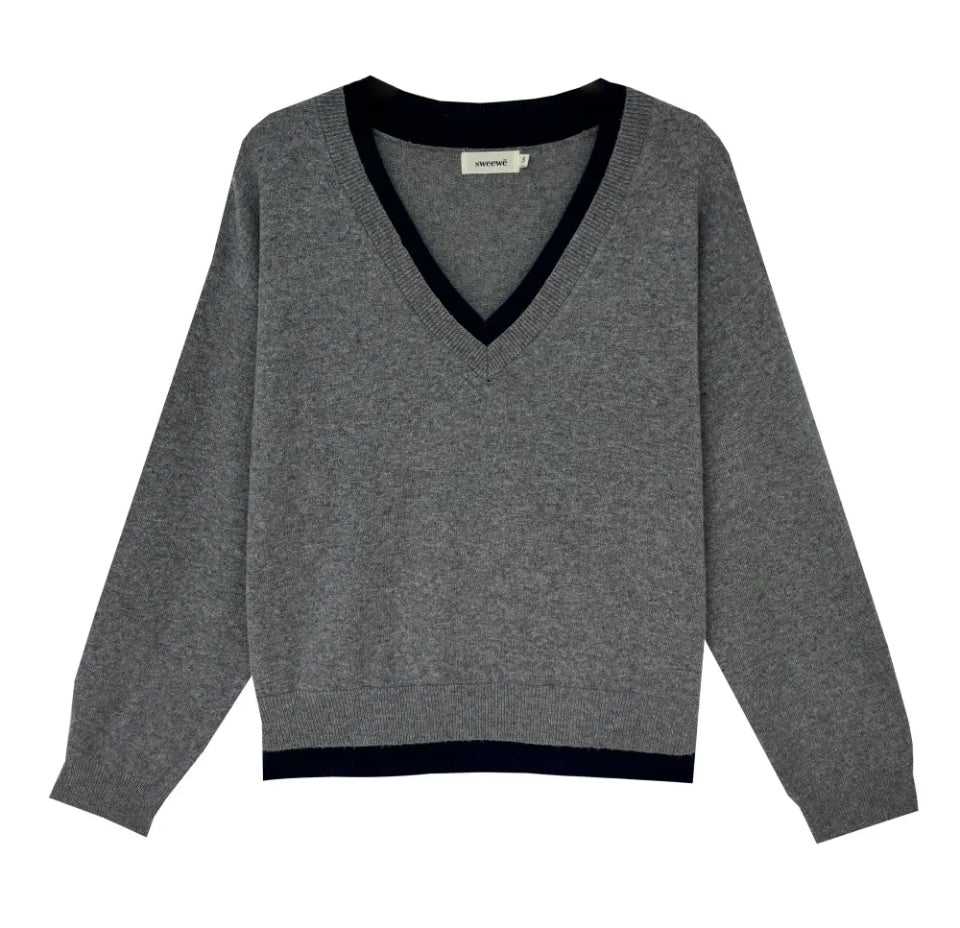 Sweewe Paris V-Neck Sweater