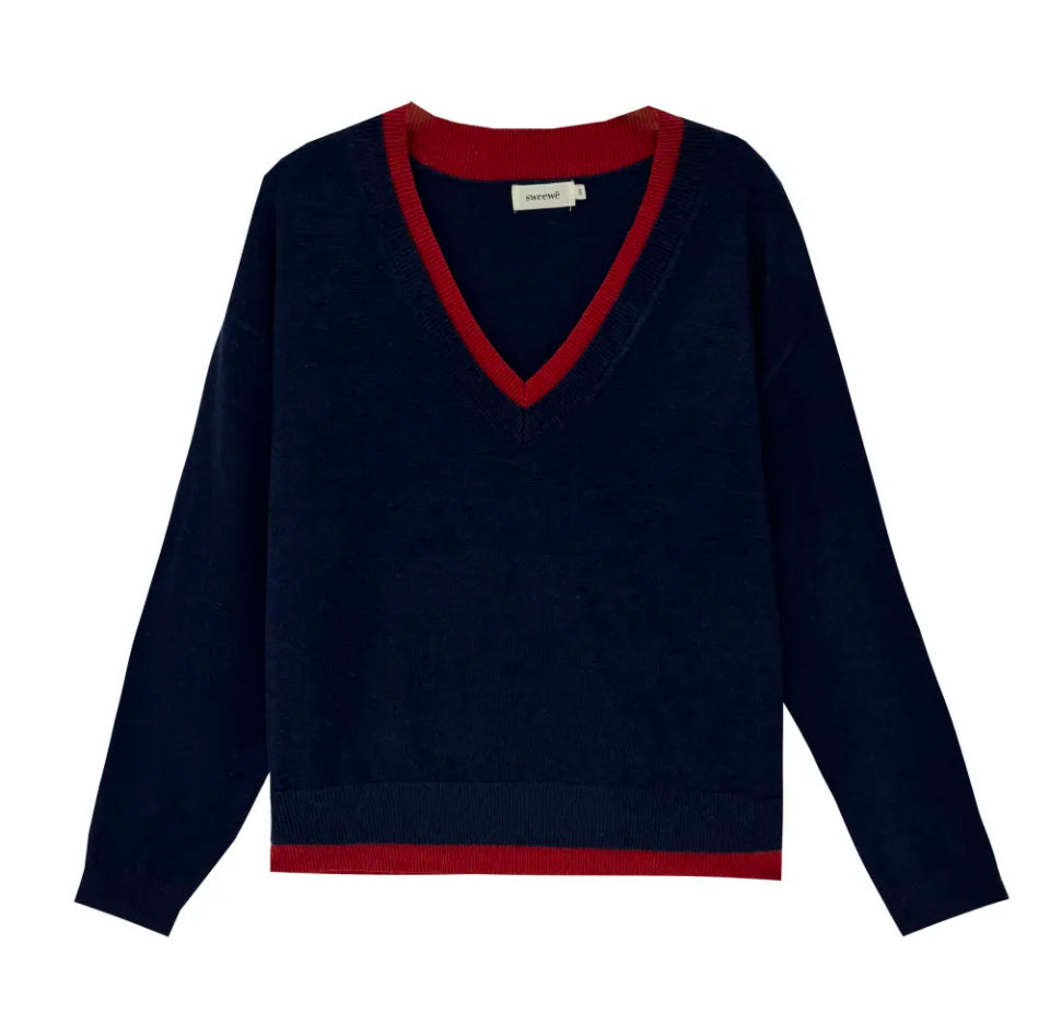 Sweewe Paris V-Neck Sweater