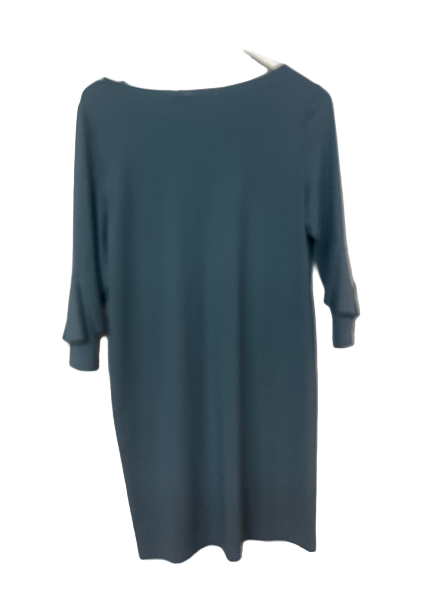 Porto 3/4 sleeve Dress in Robbin Blue