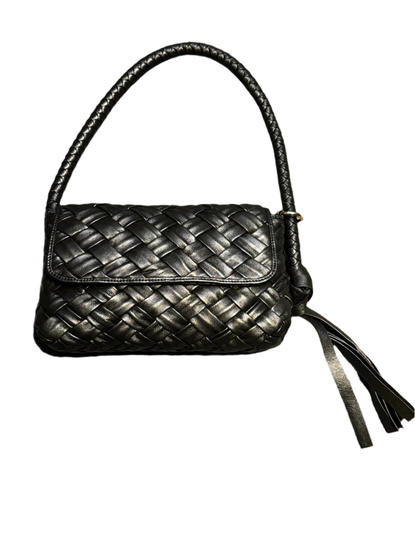 Walter Baker Black Leather Shoulder Bag