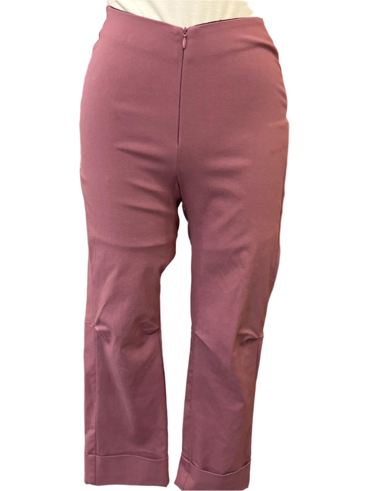 Porto Verona Cropped Pant in Dusty Rose