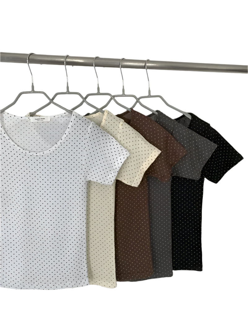 Clever Alice Polka Dot Tee