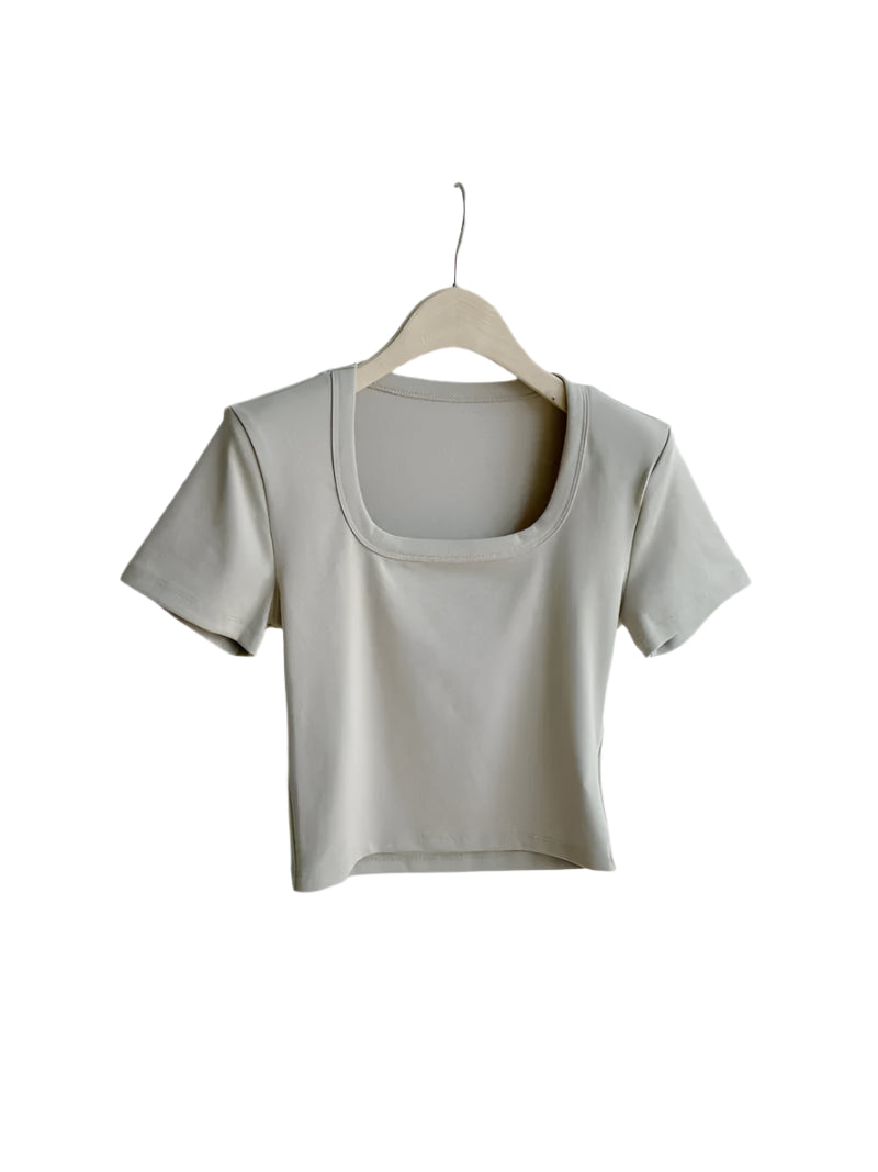 Clever Alice Square Neck Tee