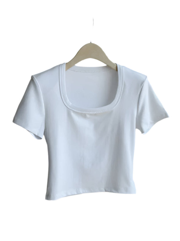 Clever Alice Square Neck Tee