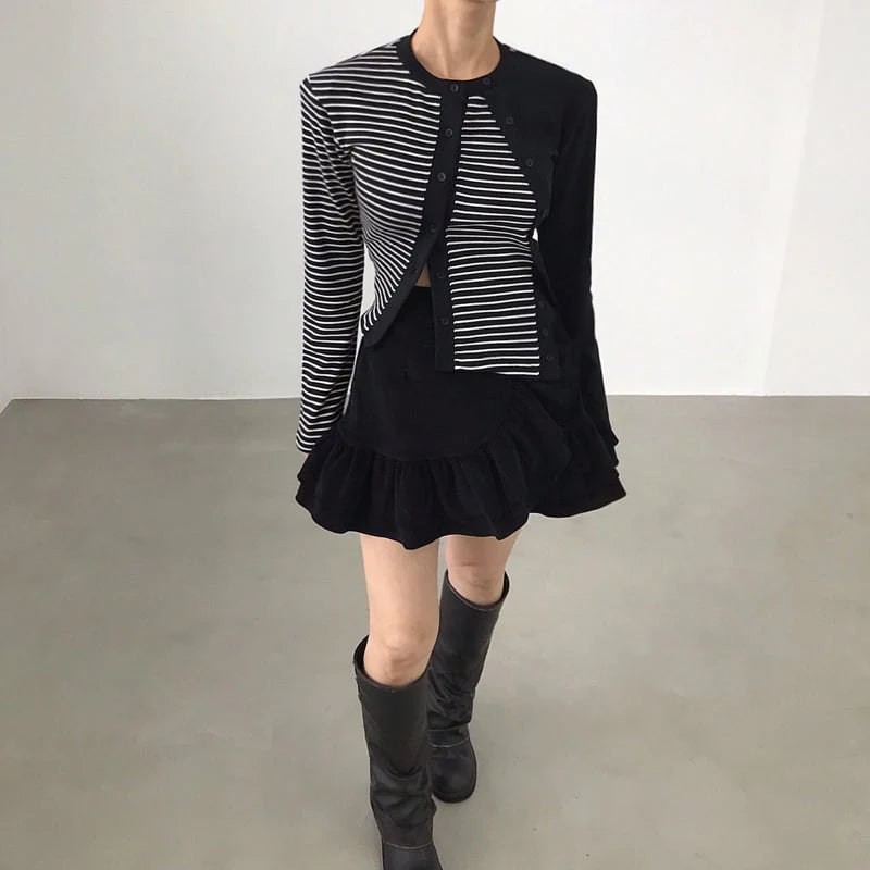Clever Alice Two Some Button Top