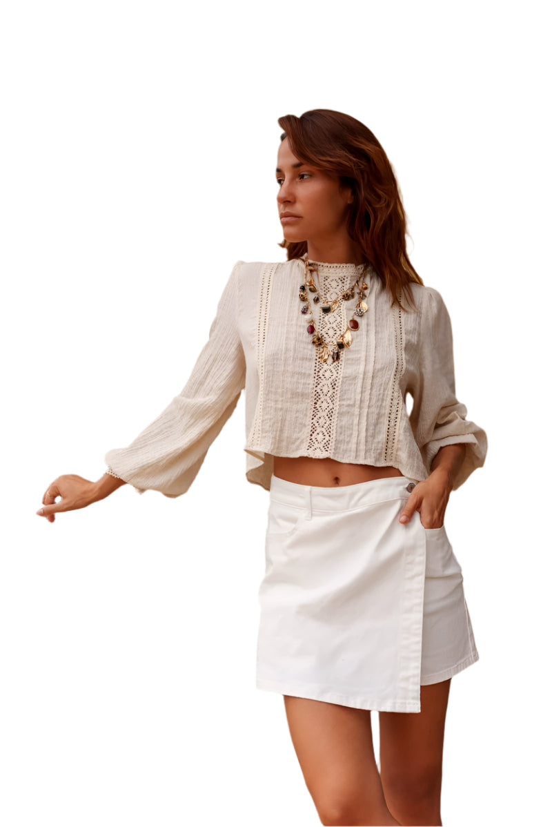 Oraije Paris Jadene Skort in White