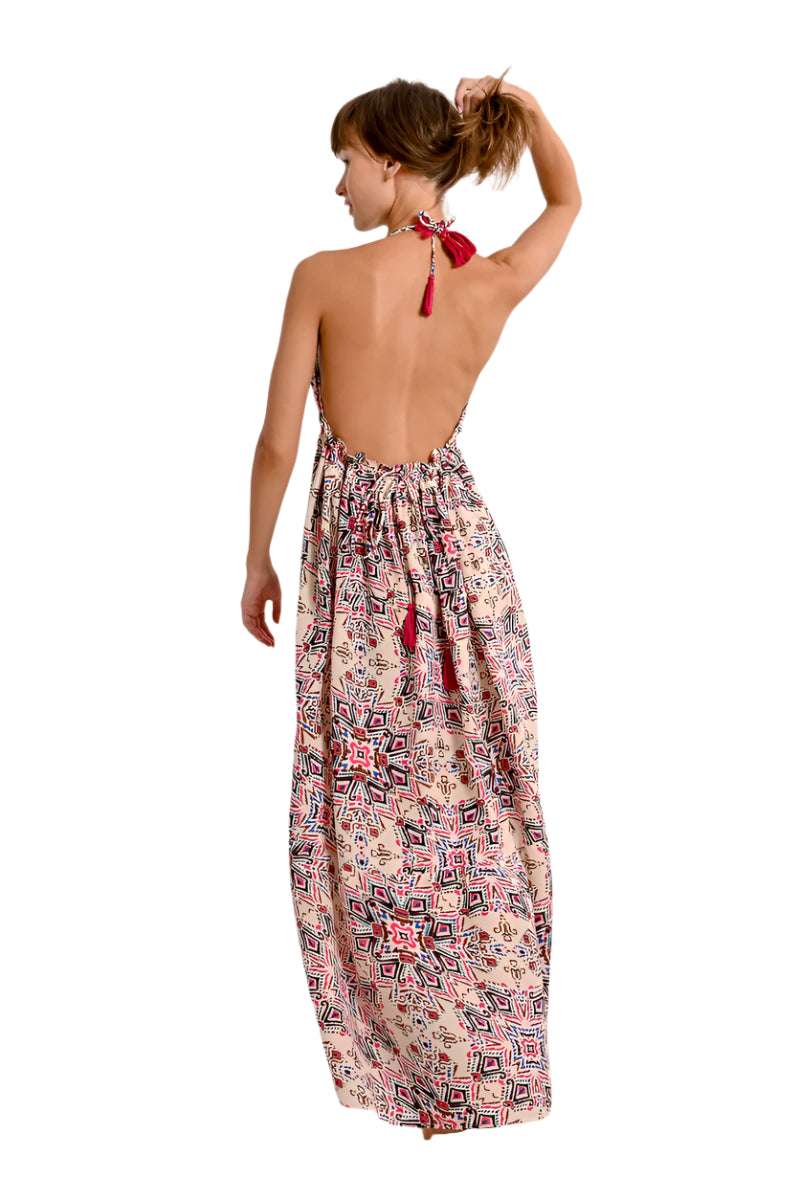 Molly Bracken Long Print Dress