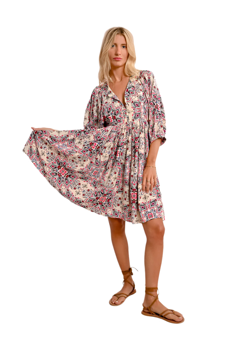 Molly Bracken Short Bohemian Dress