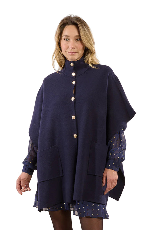 Clever Alice KNITTED CAPE