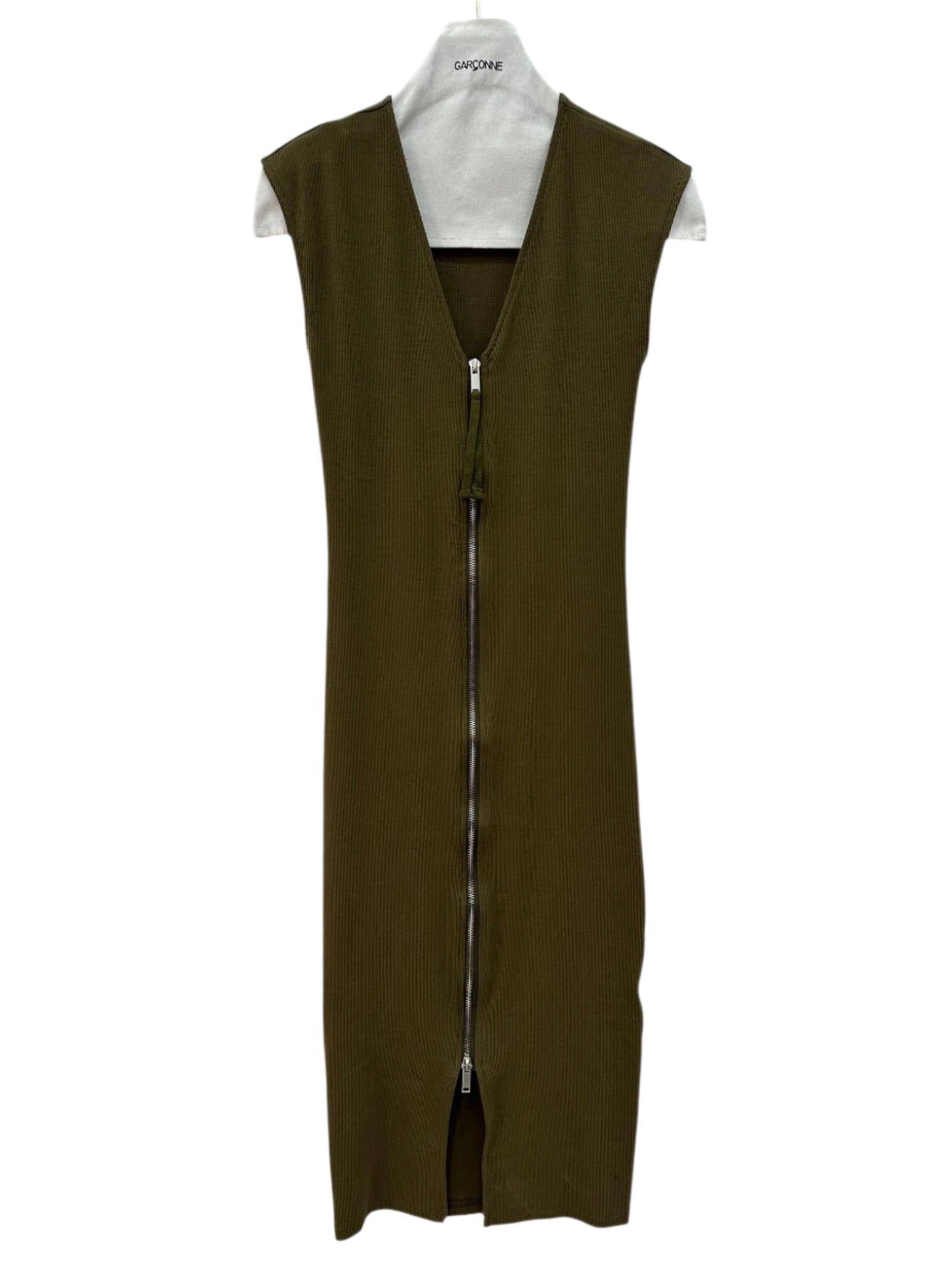 Clever Alice by Garconne Midi Zip-Up Dress - clever alice