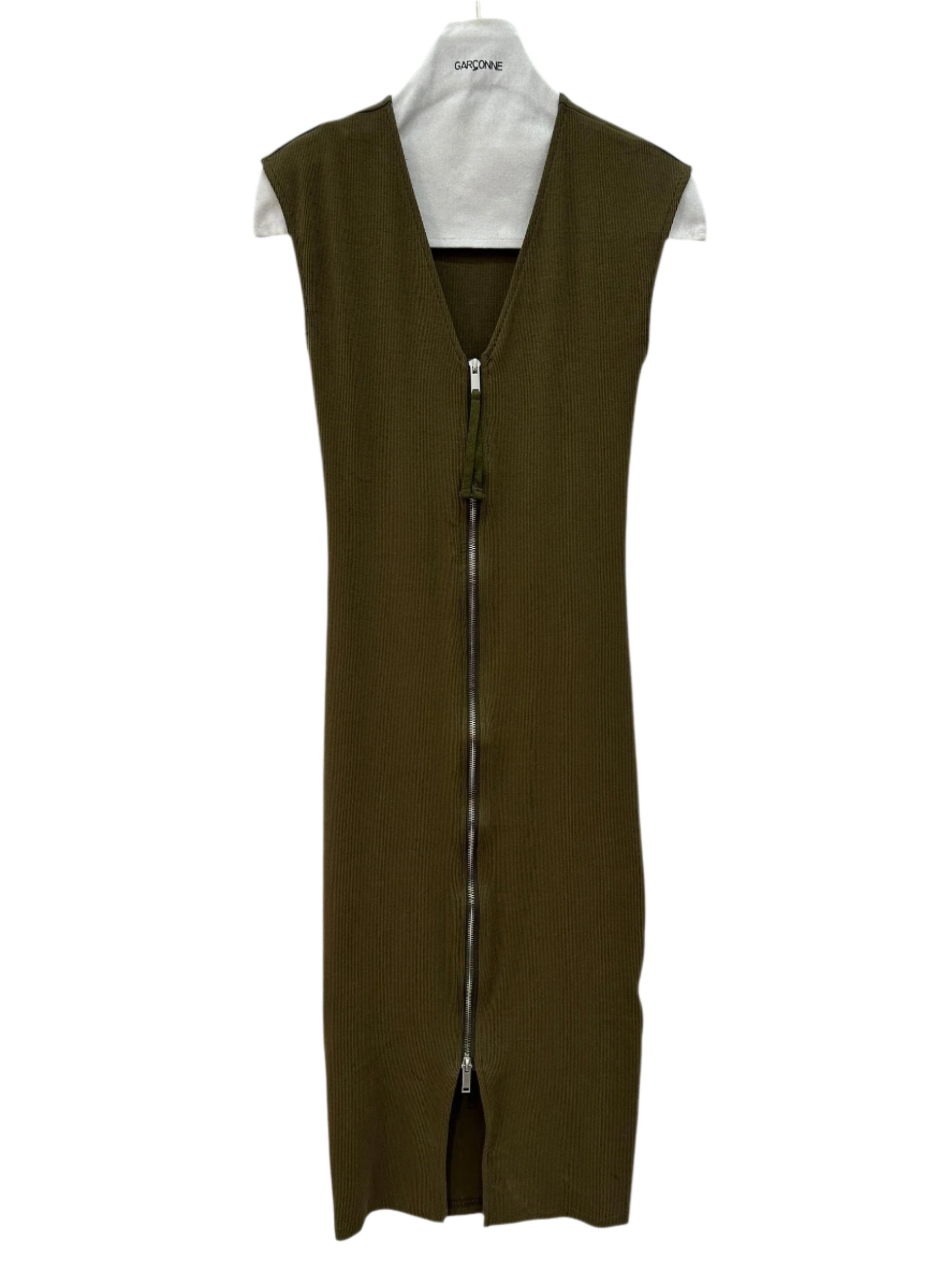 Clever Alice by Garconne Midi Zip-Up Dress - clever alice