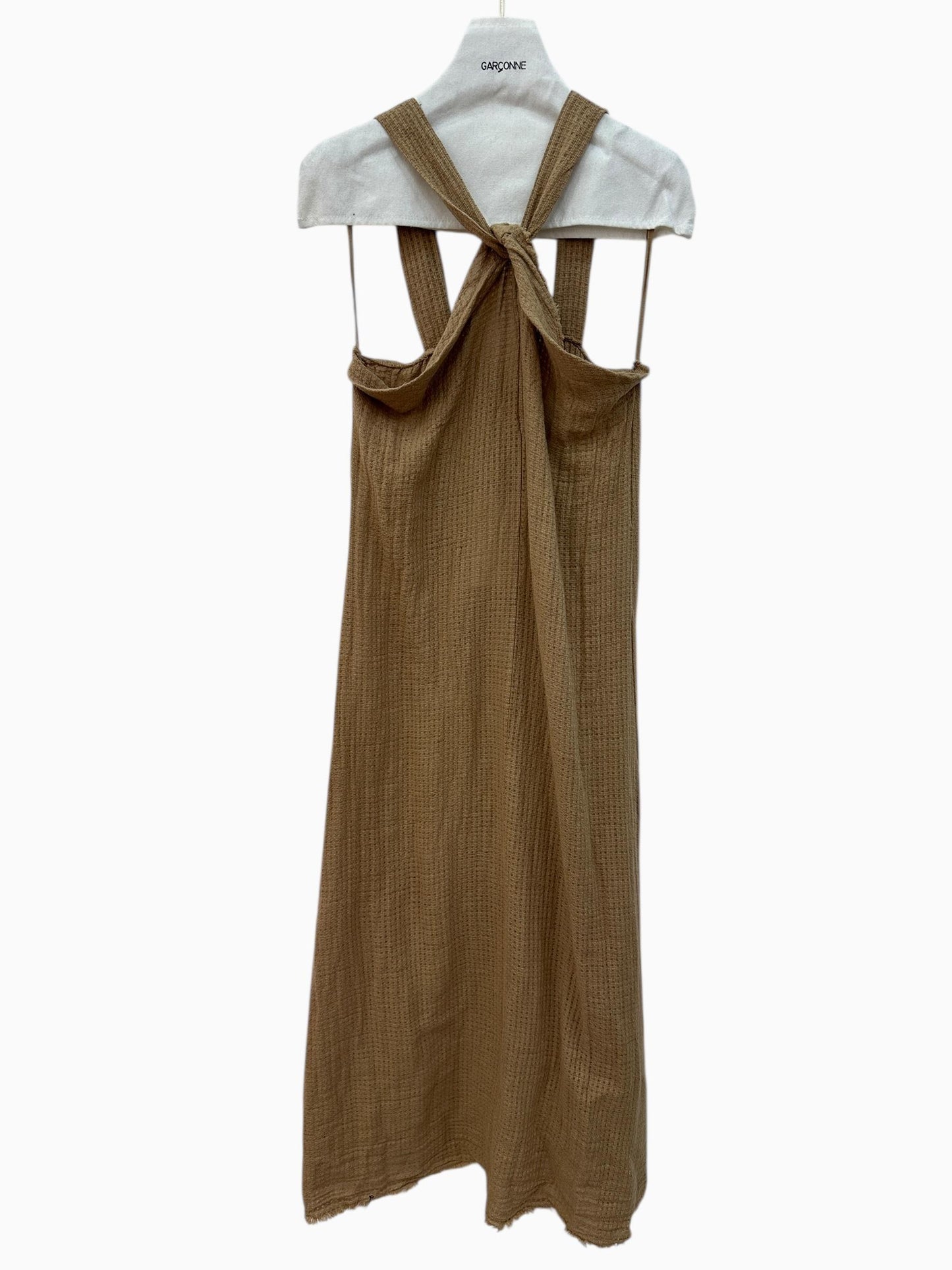Garçonne Twist Neck Maxi