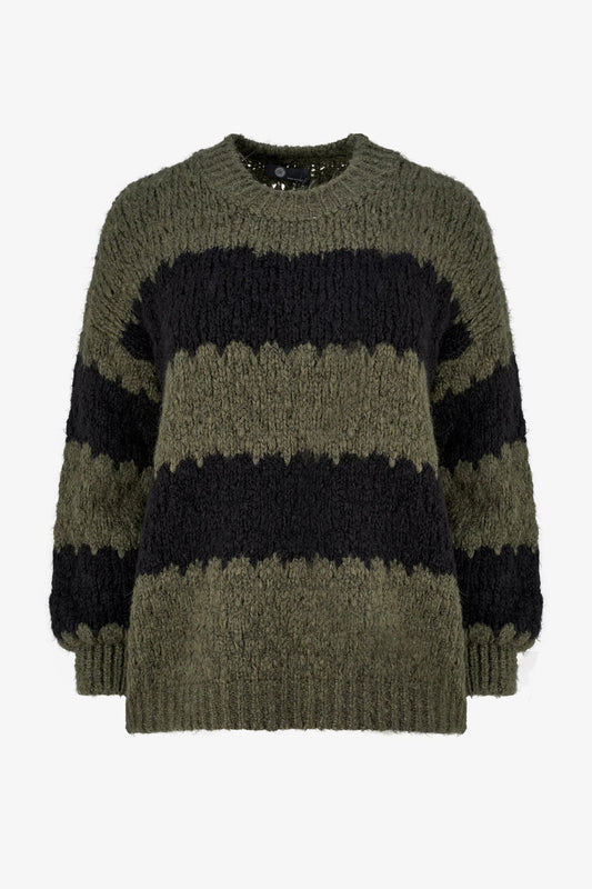 M Made in Italy Oversized Striped