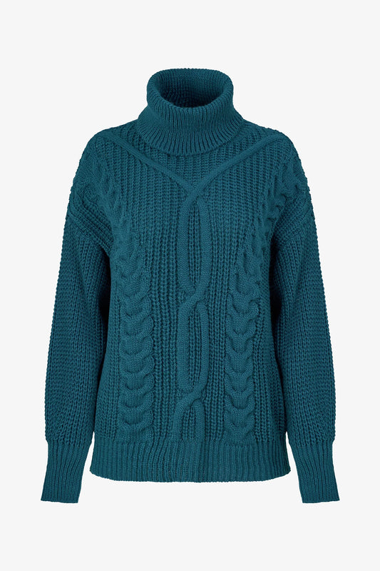 M Made in Italy Peacock Sweater