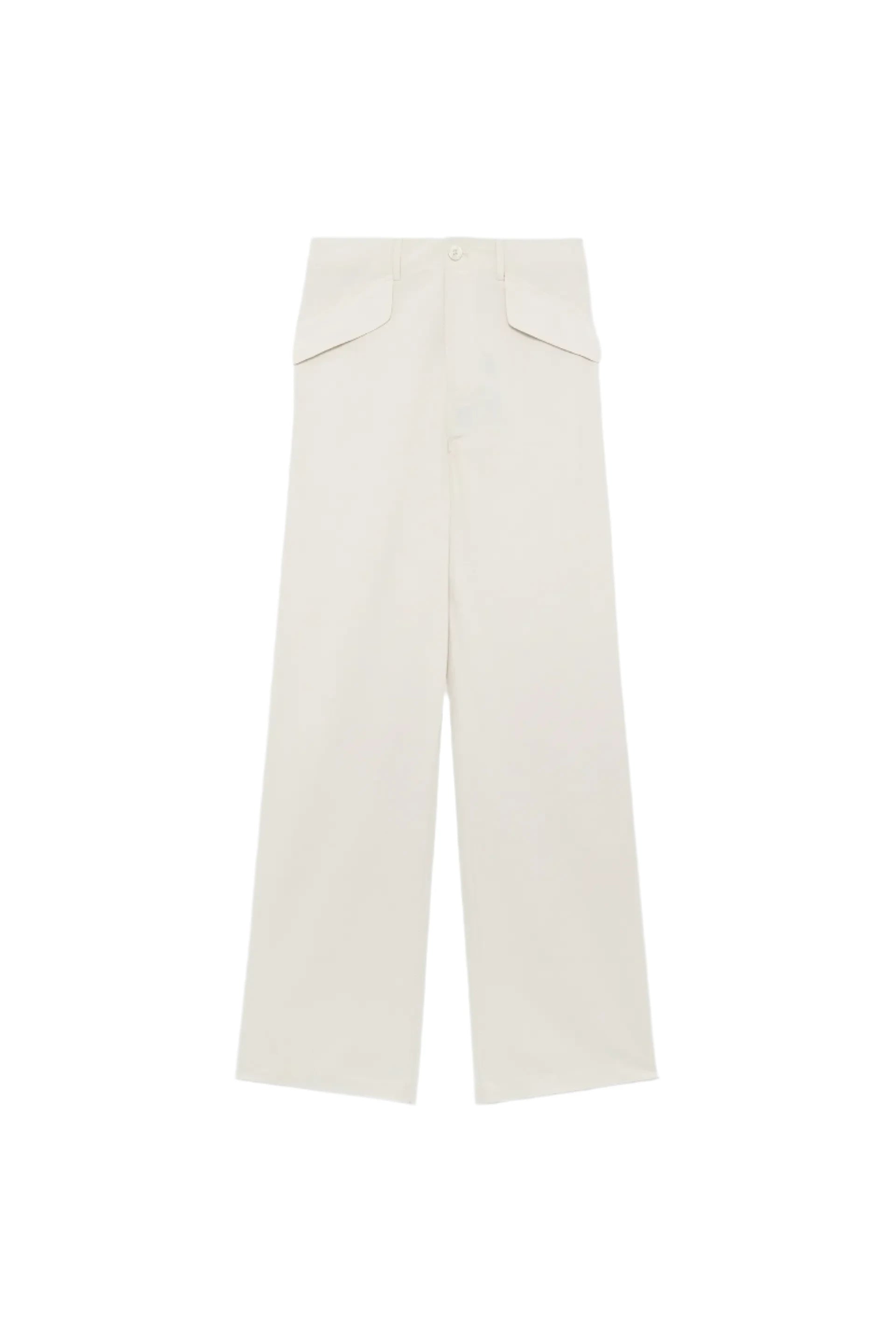 Wild Pony Straight white suit pants - clever alice