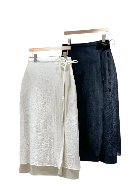 Clever Alice Bisco Double Wrap Skirt - clever alice