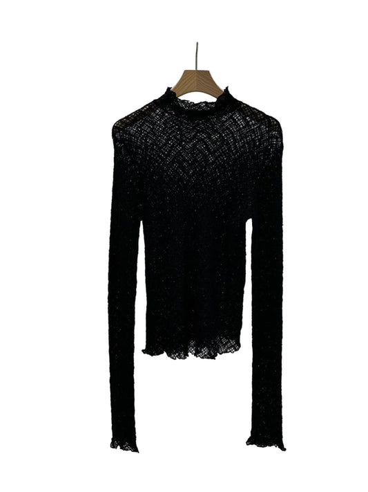 Clever Alice Chess Turtleneck Tee