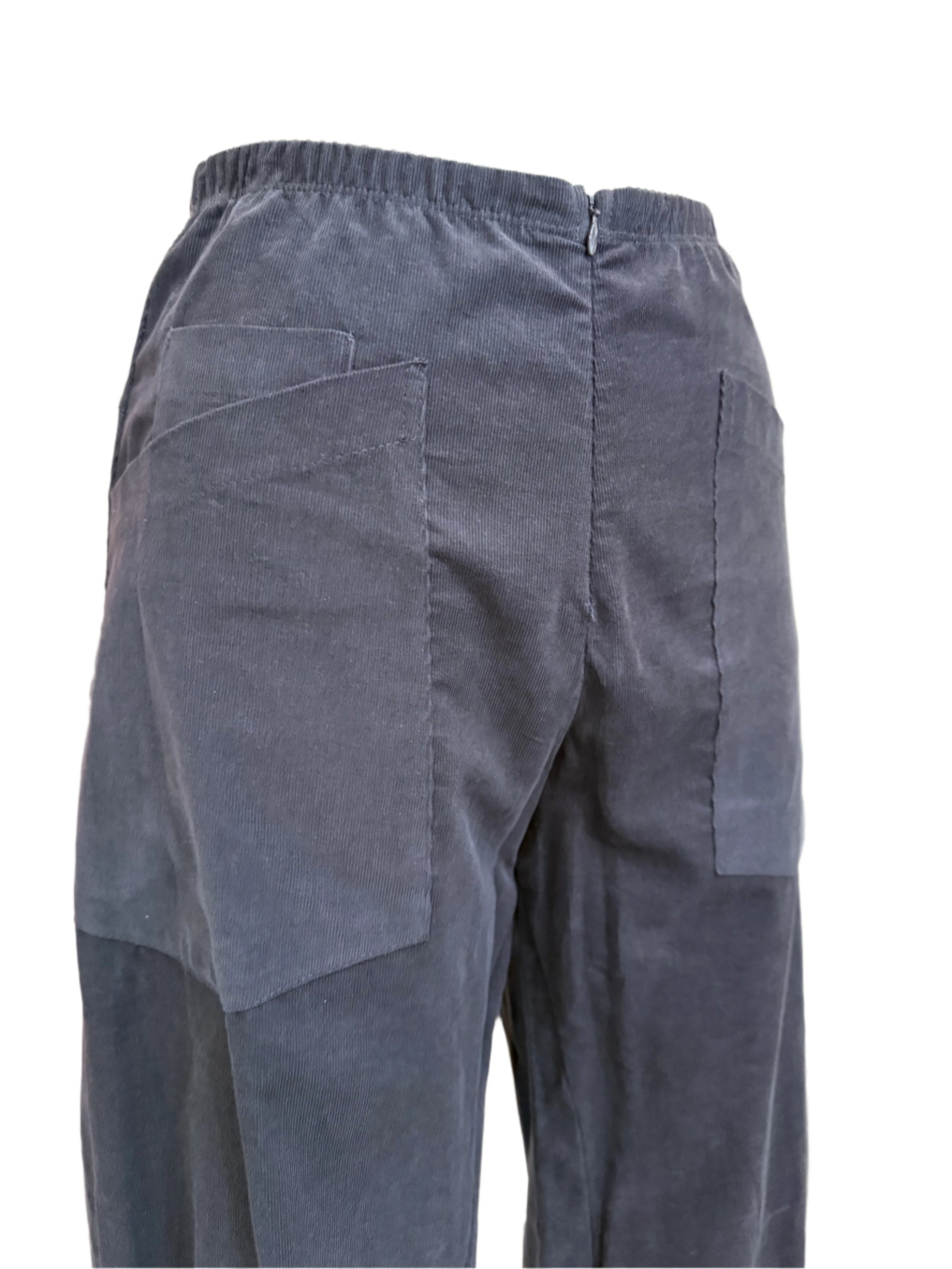 Porto Rimini Pant in Croduroy Shadow - clever alice
