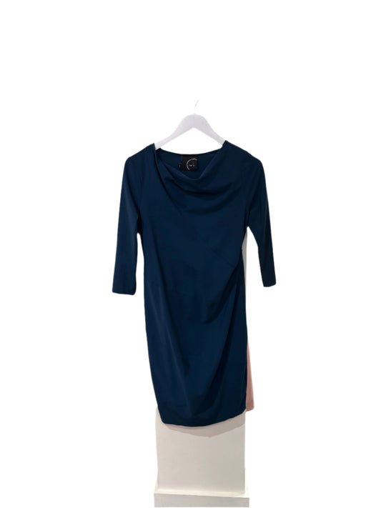 Porto Jet Jersey Dress in Peacock