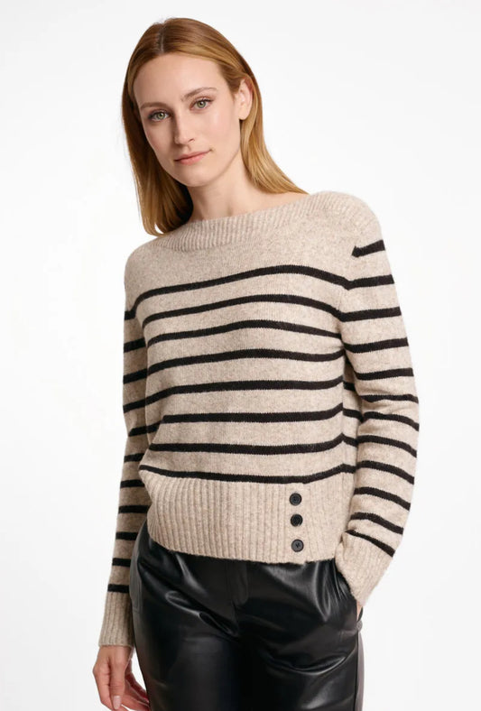 Sweewe Paris Striped Sweater
