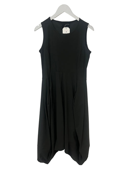 Porto Sleevless Jet Jersey Dress